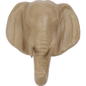Mounted Elephant Head 23cm/ Pc.