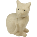 Chat Assis H : 25 cm-/ Pce