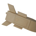 Plane Shaped Letter Box 55x53x20cm/ Pc.