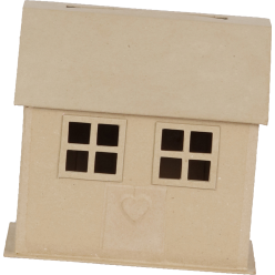 Urne maison 15x26x24,5cm/ Pce