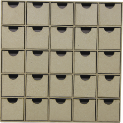 25 Small Drawers Shelf...