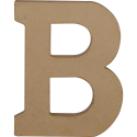 Kraft Letter 'B' 20cm/ Pc.