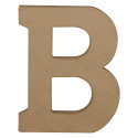 Letter B kraft 20cm-/ St.