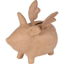 Flying Pig Money Bank/ Pc.