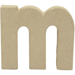Kleine letter kraft m-/ St.