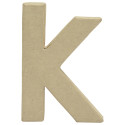 Petite lettre kraft k 8,5cm/ Pce