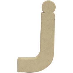 Small Kraft Letter 'J'...