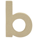 Small Kraft Letter 'B' 8.5cm/ Pc.
