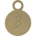 Horloge 3x15x20,5cm/ Pce