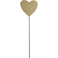 Heart Wand 12x1x39cm/ Pc.