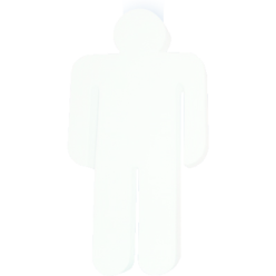 * Silhouette homme/ Pce