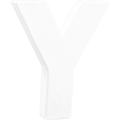 Petite lettre Y 12cm/ Pce