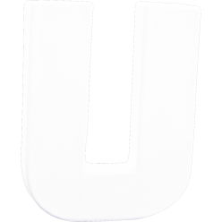 Letter 12cm, U-/ St.