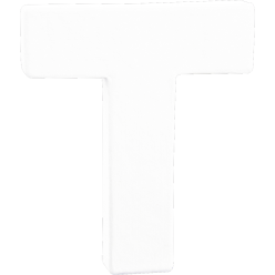 Small Letter 'T' 12cm/ Pc.