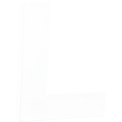 Letter 12cm, L-/ St.