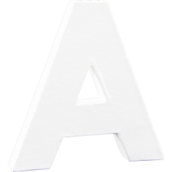 Letter 12cm, A-/ St.