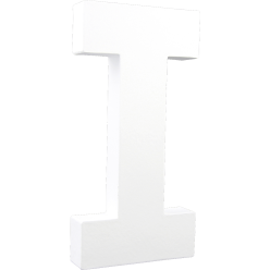 Letter 'I' 20.5cm/ Pc.