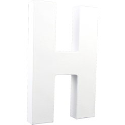 Letter 20,5cm, H-/ St.