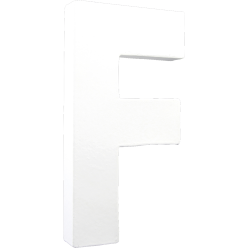 Letter 'F' 20.5cm/ Pc.