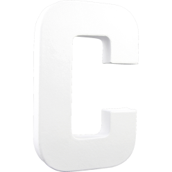 Letter 'C' 20.5cm/ Pc.