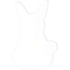 Rabbit Symbol 12cm/ Pc.