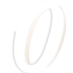 Klein cijfer 12 cm 0-/ St.