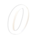Petit chiffre 0 12cm/ Pce