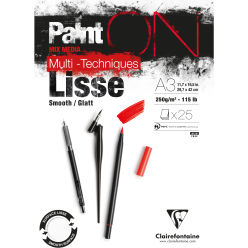 PaintON wit glad blok A3...