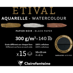 Pad Etival black 2 g-rains...