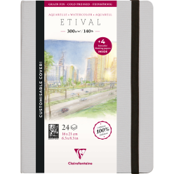 Etival Aquarelle carnet...