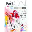 Clairefontaine Paint'On Glued Pads A4 Assorted 24 Sheets 250g/ Pc.