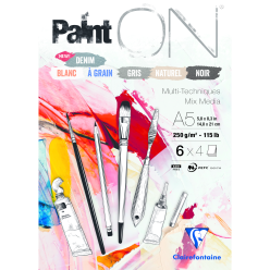 Paint'ON n°6 bloc collé 24F...