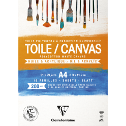 Toile à peindre Cosmos bloc...