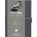 Paint'ON Gris carnet cousu 32F A5 250g/ Pce
