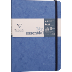 Age Bag, My.Essential 14,8x21cm, Thread-Bound Notebook, 96 Sheets, Lined, Tobacco, Ivory 90g Paper/ Pc.