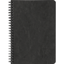 AgeBag spir.ntbk 3va-k A5 60bl lijn zwart/ St.