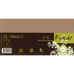 Forever Kaart 210g 1-06x213 pk25 tabak/ St.