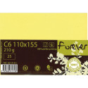 *110X155 CARTE FOREV-ER CITRON 210G /25/ Pc.
