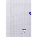 Cahier piqué Mimesys A4 48 pages grands carreaux couverture polypropylène/ Pce