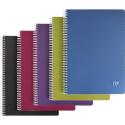 Linicolor, Wirebound notebook A4 50 sheets sq. 5x5 ass/ Pc.