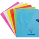 Mimesys Polypro Stapled Notebooks 168x210, 10x10 Squared and Margin/ Pc.