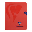 Mimesys Polypro Stapled Notebooks 168x210, 10x10 Squared and Margin/ Pc.
