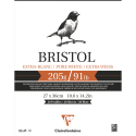Bristol glued pad 27x36cm 205g 20 sheets/ Pc.