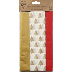 Zijdepapier bedrukt,- 6bl,...