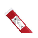 Zijdepapier 8 bl 18g 75x50cm rood-/ St.