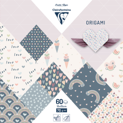 ORIGAMI, Pak 60bl 15-x15,...