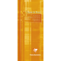 Clairefontaine Clothbound Report Book, 8,5x20cm, 60 Sheets - International/ Pc.