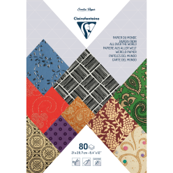 Maxi pad with papers from...