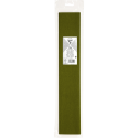 Crêpepapier 75% rol-2,50x0,50m mosgroen/ St.
