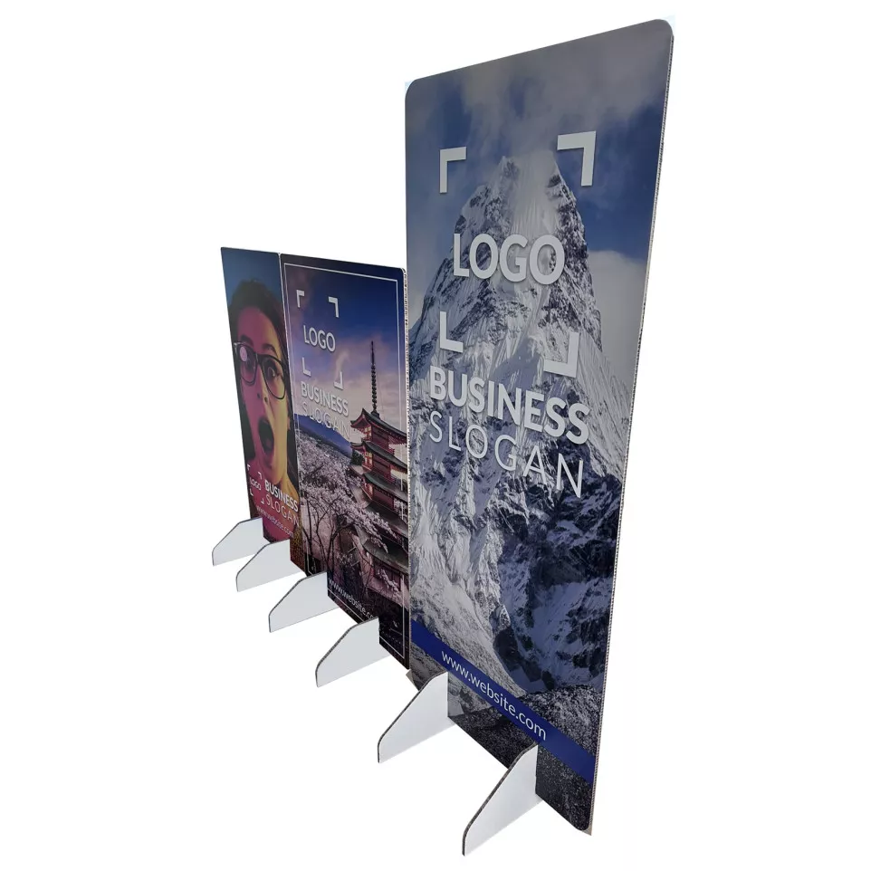 Totem de sol en carton